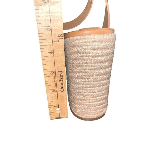 Marc Fisher woman’s 10M Vetina Faux Leather Casual Ankle Strap heels platform - Picture 7 of 8